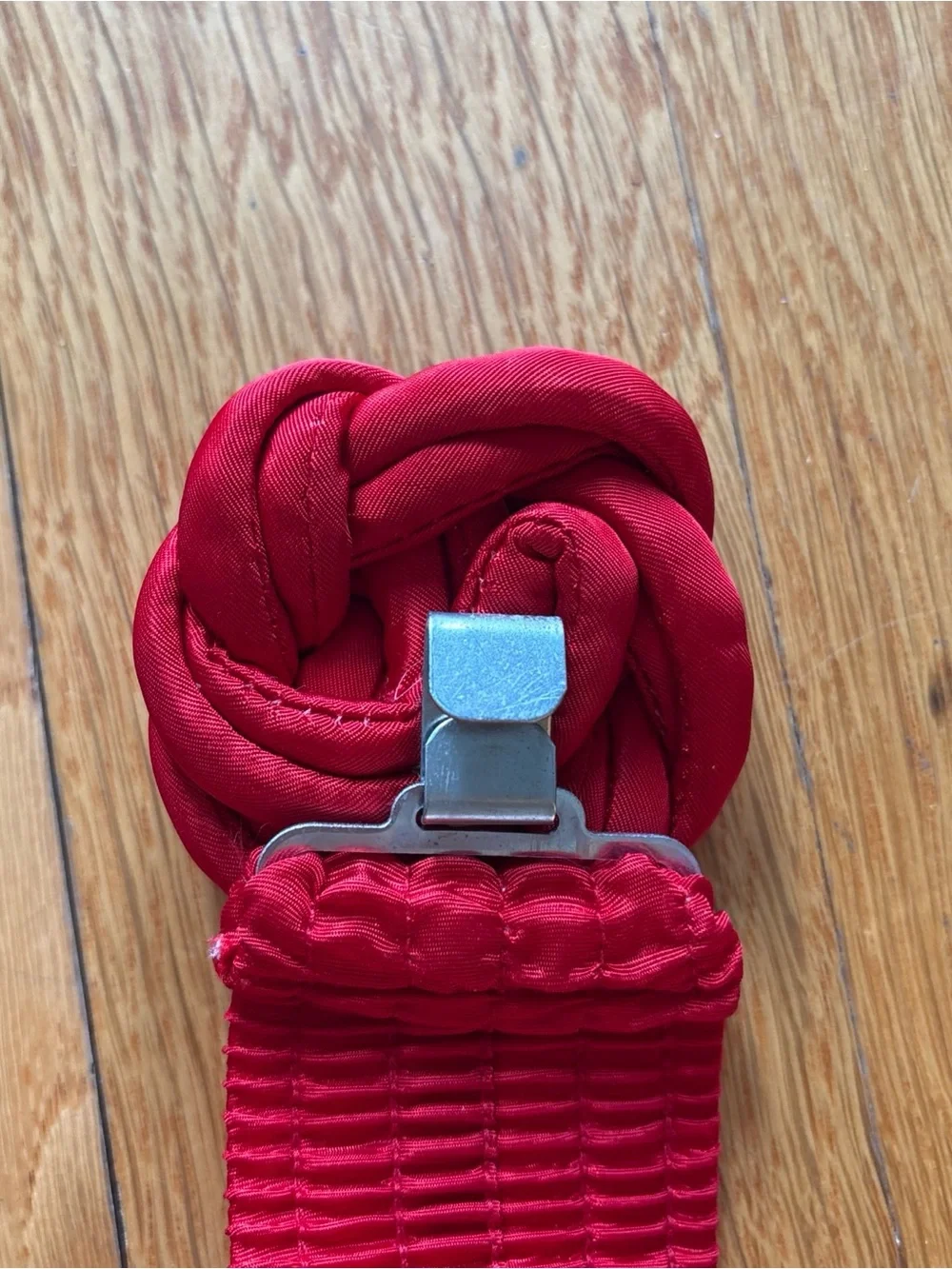 80’s style Red Knot Stretch Belt